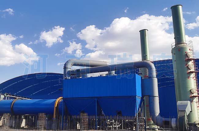 大型煤泥烘干機多少錢一臺？煤泥烘干設備的原理